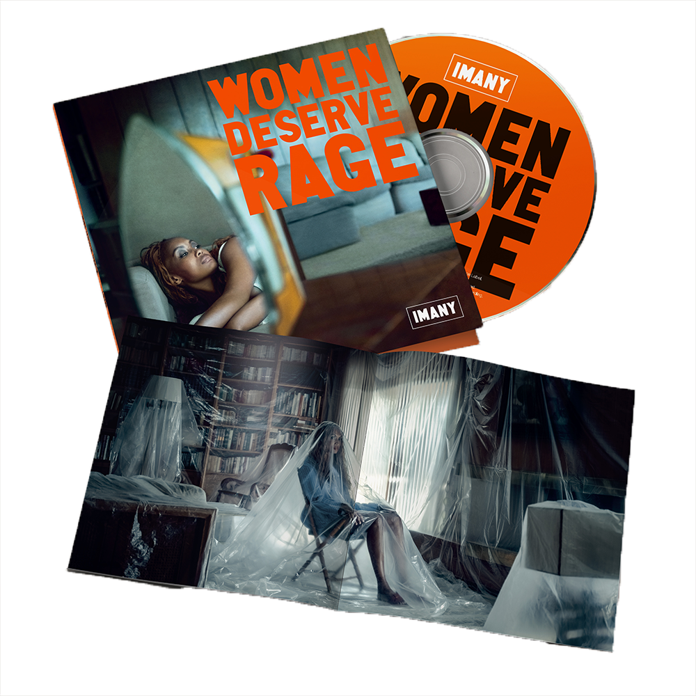 Inption Woman Cd WOMEN DESERVE RAGE - CD DÉDICACÉ - Store Imany