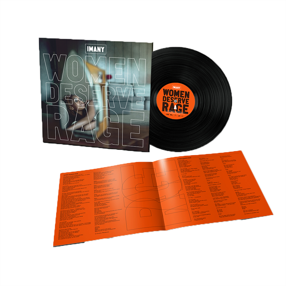 WOMEN DESERVE RAGE - VINYLE EXCLUSIF DÉDICACÉ