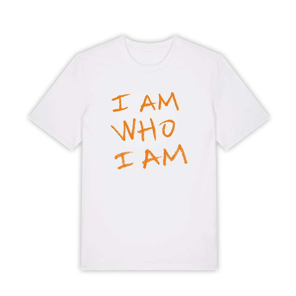 T-SHIRT BLANC - I AM WHO I AM